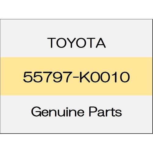 [NEW] JDM TOYOTA YARIS A1#,H1#,P210 Cowl water extract seal 55797-K0010 GENUINE OEM