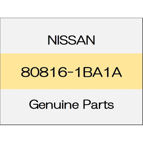 [NEW] JDM NISSAN SKYLINE CROSSOVER J50 Front door sash tape (R) 80816-1BA1A GENUINE OEM