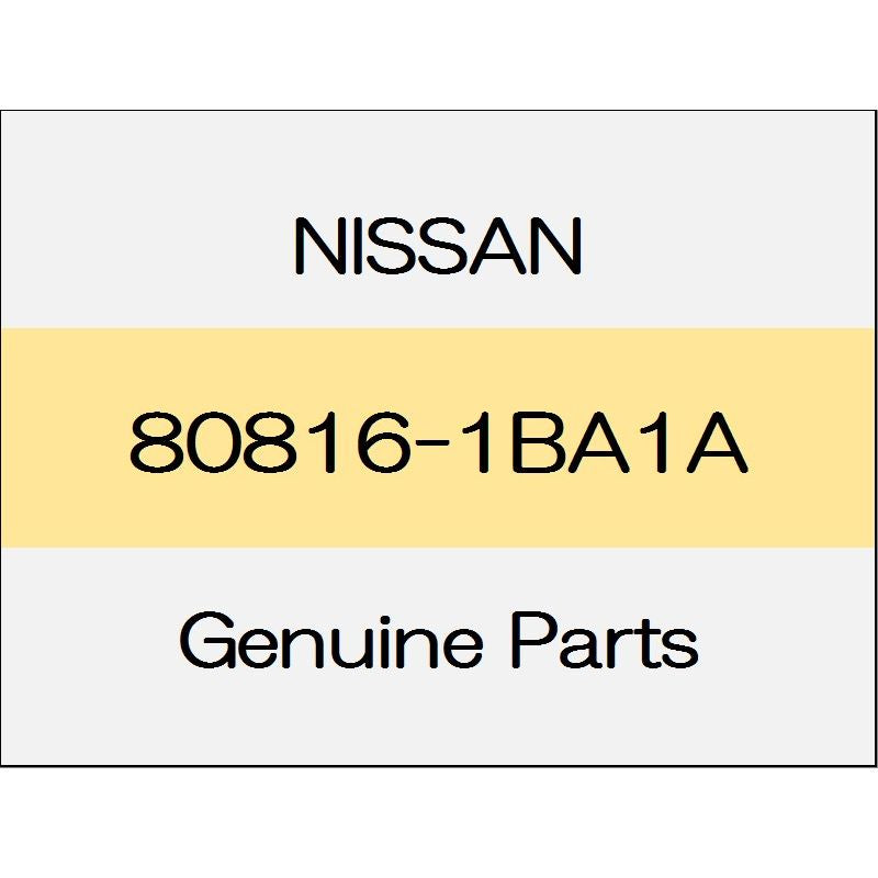 [NEW] JDM NISSAN SKYLINE CROSSOVER J50 Front door sash tape (R) 80816-1BA1A GENUINE OEM