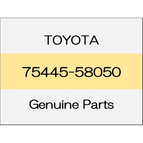 [NEW] JDM TOYOTA ALPHARD H3# Back door nameplate Executive Lounge 75445-58050 GENUINE OEM