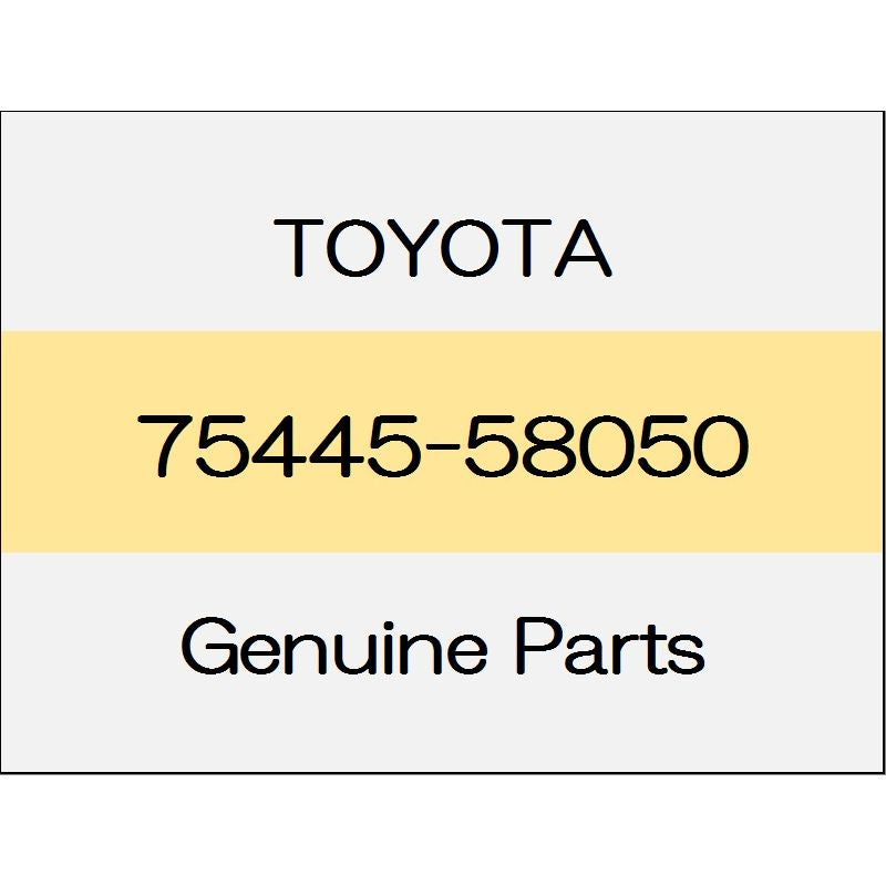 [NEW] JDM TOYOTA ALPHARD H3# Back door nameplate Executive Lounge 75445-58050 GENUINE OEM
