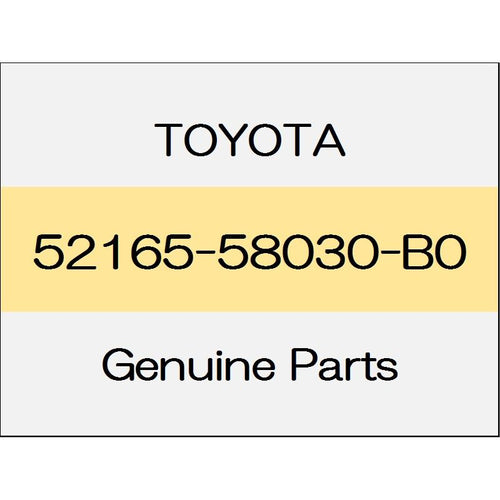 [NEW] JDM TOYOTA ALPHARD H3# Rear bumper cover upper (R) body color code (1F7) 52165-58030-B0 GENUINE OEM
