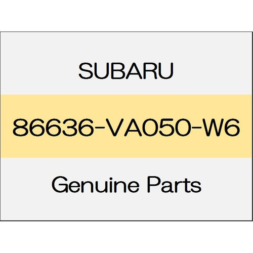 [NEW] JDM SUBARU WRX S4 VA Lamp washer nozzle cover Assy (L) Body color code (K1X) 86636-VA050-W6 GENUINE OEM