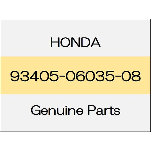 [NEW] JDM HONDA S660 JW5 Bolt washer 93405-06035-08 GENUINE OEM