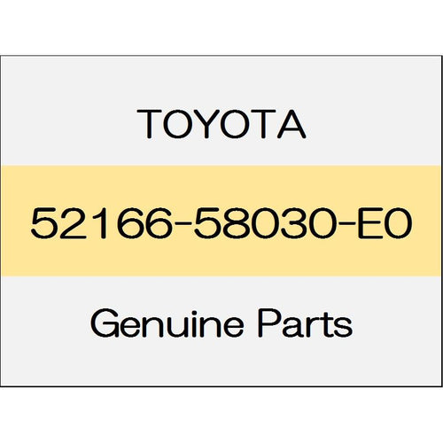 [NEW] JDM TOYOTA VELLFIRE H3# Rear bumper cover upper (L) body color code (4X1) 52166-58030-E0 GENUINE OEM