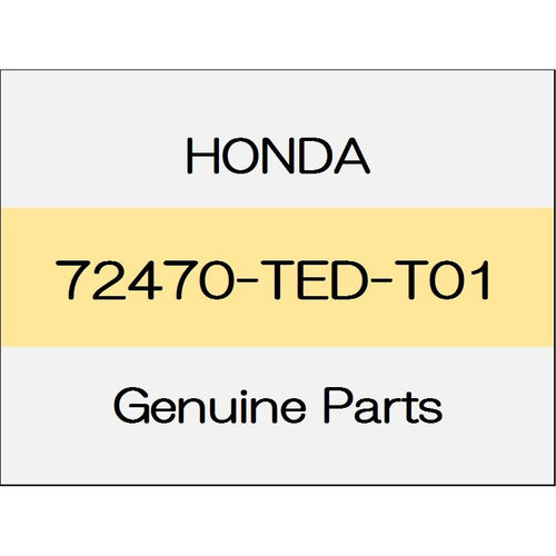 [NEW] JDM HONDA CIVIC HATCHBACK FK7 Front door sash garnish Assy (L) 72470-TED-T01 GENUINE OEM