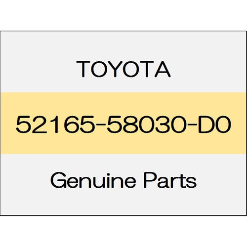 [NEW] JDM TOYOTA ALPHARD H3# Rear bumper cover upper (R) body color code (3Q3) 52165-58030-D0 GENUINE OEM