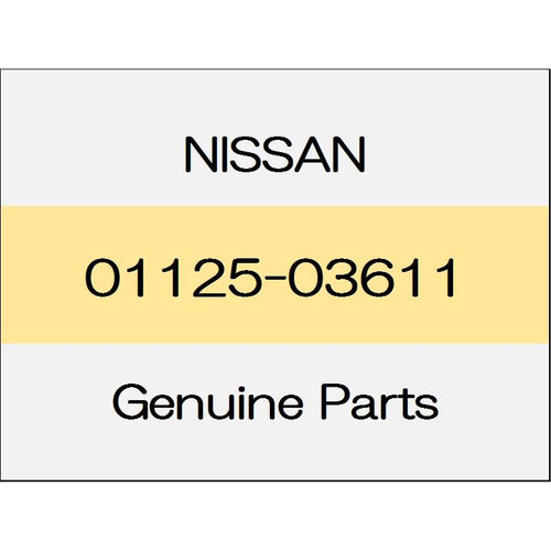 [NEW] JDM NISSAN SKYLINE CROSSOVER J50 bolt 01125-03611 GENUINE OEM