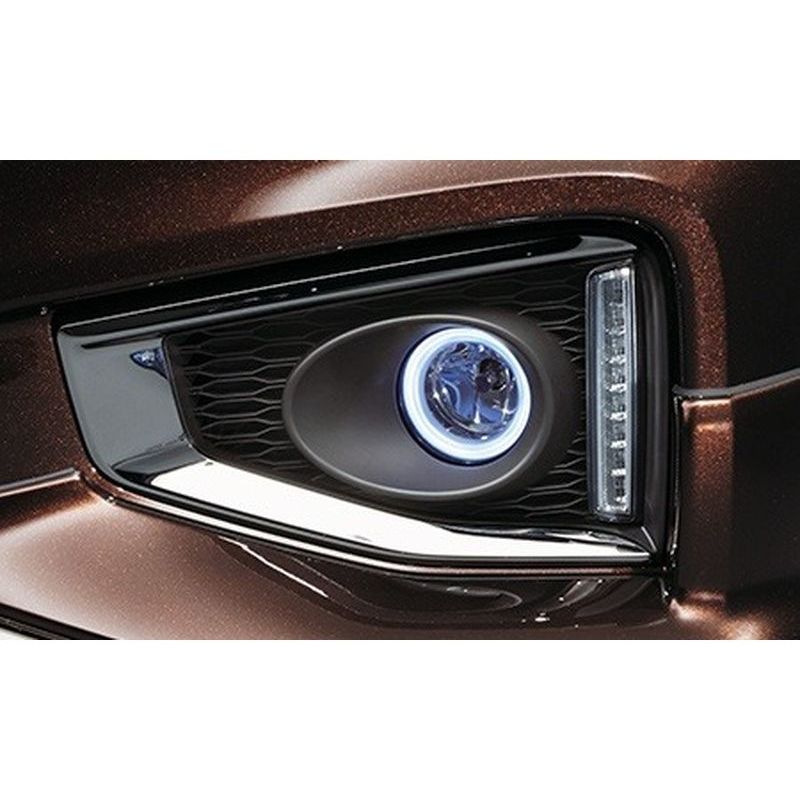 [NEW] JDM Nissan Elgrand E52 Ring Illumination fog Lamp White LED Genuine OEM