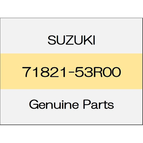[NEW] JDM SUZUKI SWIFT SPORTS ZC33 The rear bumper side holder (R) 71821-53R00 GENUINE OEM