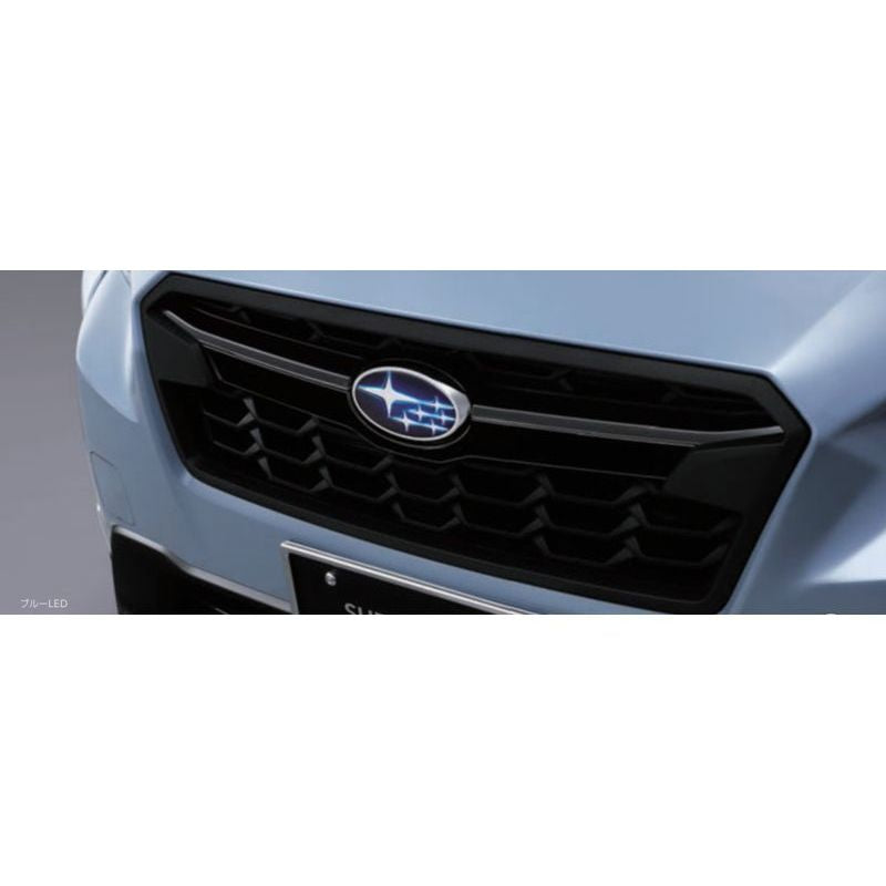 [NEW] JDM Subaru XV GT Front Grill Emblem Illuminations LED Blue Genuine OEM
