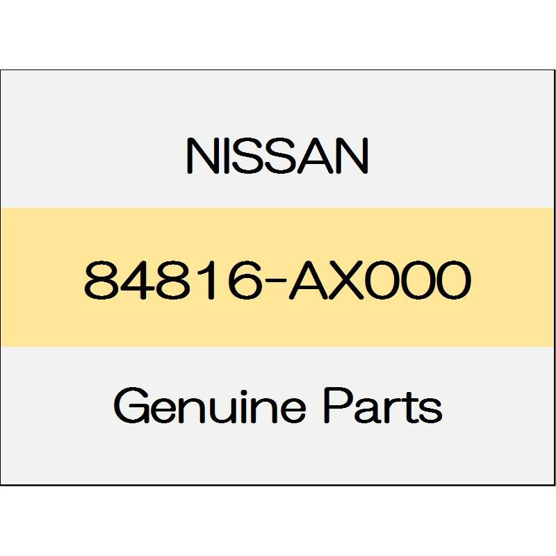 [NEW] JDM NISSAN MARCH K13 License plate protector 84816-AX000 GENUINE OEM