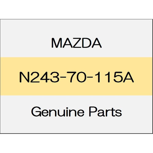 [NEW] JDM MAZDA ROADSTER ND Front rear inner pillar (R) soft top N243-70-115A GENUINE OEM