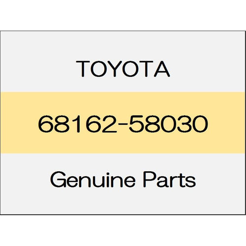 [NEW] JDM TOYOTA VELLFIRE H3# Front door glass weather strip outer (L) 68162-58030 GENUINE OEM