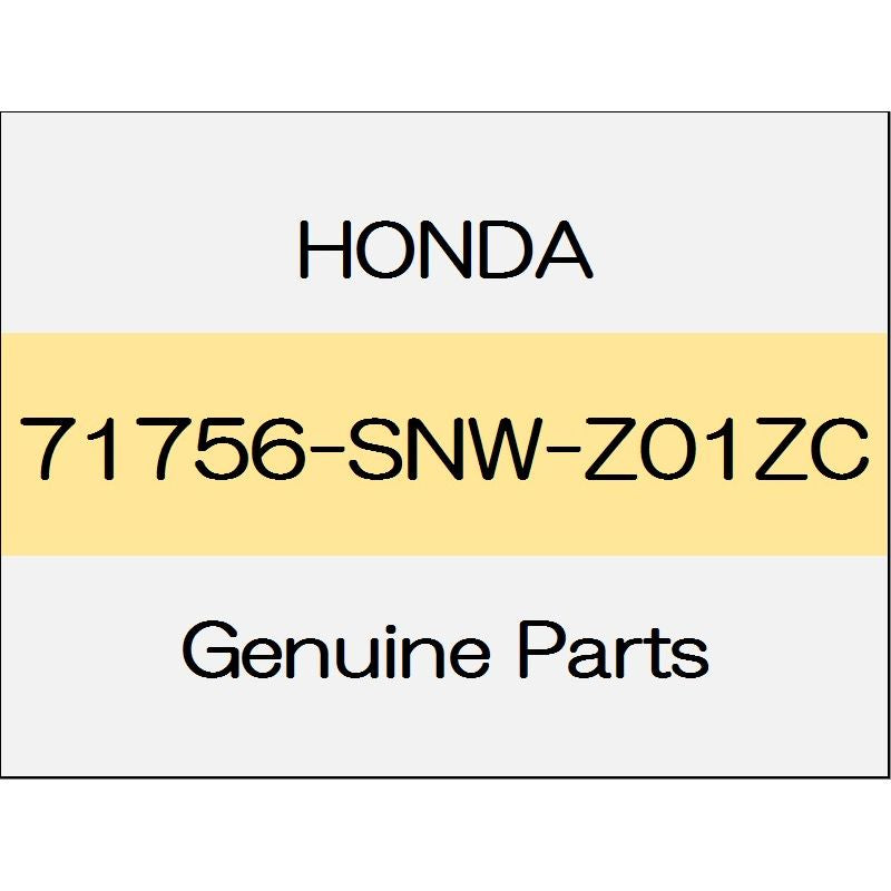 [NEW] JDM HONDA CIVIC TYPE R FD2 Trunk spoiler lower lid (L) body color code (NH0) 71756-SNW-Z01ZC GENUINE OEM