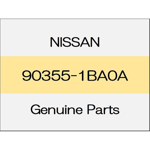 [NEW] JDM NISSAN SKYLINE CROSSOVER J50 Corner upper molding (L) 90355-1BA0A GENUINE OEM