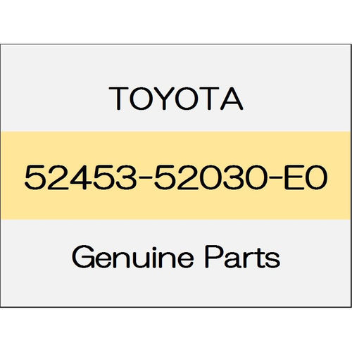 [NEW] JDM TOYOTA VITZ P13# Rear bumper guard 1404 - body color code (4R8) 52453-52030-E0 GENUINE OEM