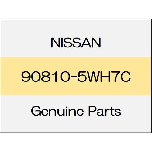 [NEW] JDM NISSAN NOTE E12 Back door finisher Assy Around View Monitor with the body color code (EAN) 90810-5WH7C GENUINE OEM