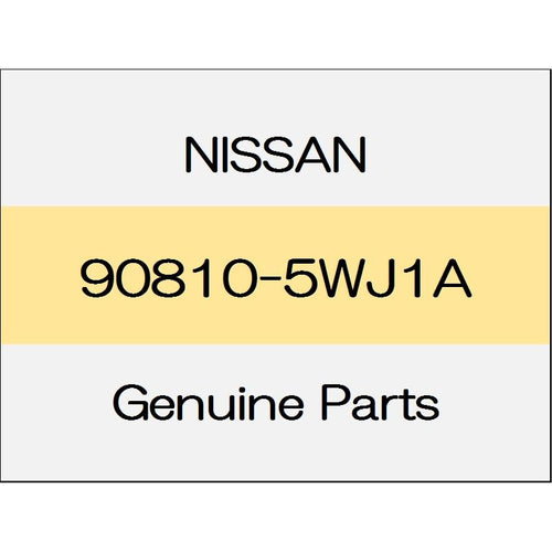 [NEW] JDM NISSAN NOTE E12 Back door finisher Assy Around View Monitor non-Blanc Natur Interior X body color code (NBF) 90810-5WJ1A GENUINE OEM