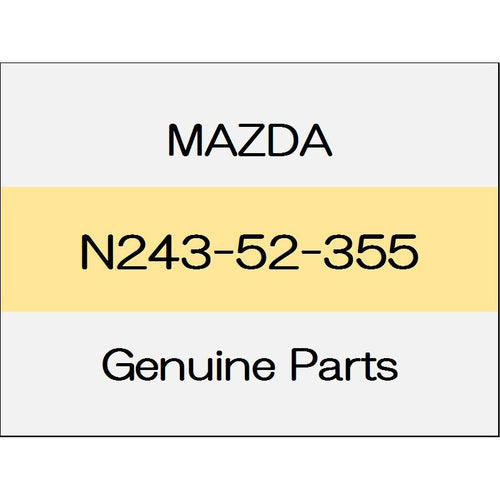 [NEW] JDM MAZDA ROADSTER ND Plate (R) N243-52-355 GENUINE OEM