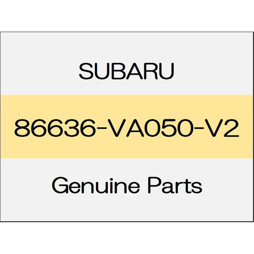 [NEW] JDM SUBARU WRX S4 VA Lamp washer nozzle cover Assy (L) Body color code (D4S) 86636-VA050-V2 GENUINE OEM