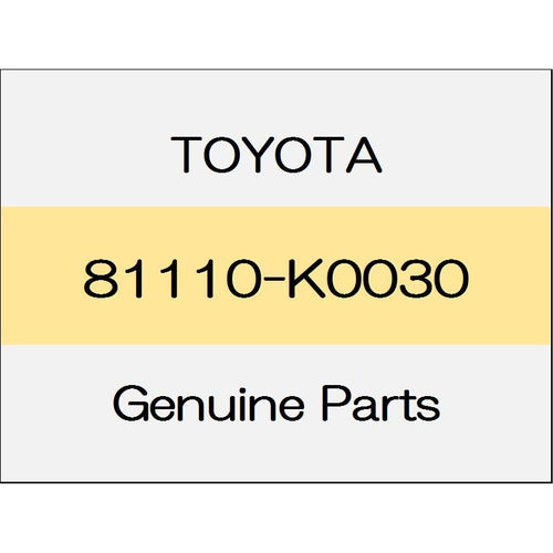 [NEW] JDM TOYOTA YARIS A1#,H1#,P210 Head lamp Assy (R) 81110-K0030 GENUINE OEM