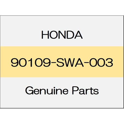 [NEW] JDM HONDA CR-V RW Tapping screw (left only) 90109-SWA-003 GENUINE OEM