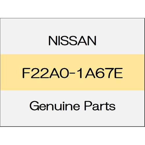 [NEW] JDM NISSAN MARCH K13 Bumper bracket cover body color code (G42) (for painting) F22A0-1A67E GENUINE OEM