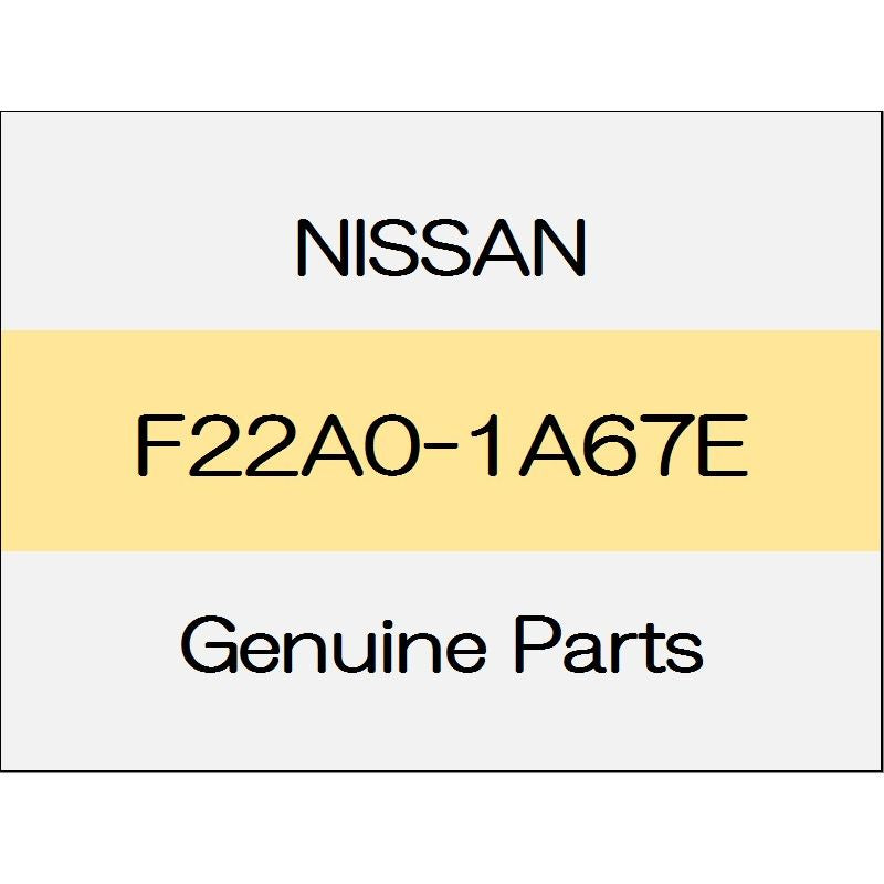 [NEW] JDM NISSAN MARCH K13 Bumper bracket cover body color code (G42) (for painting) F22A0-1A67E GENUINE OEM