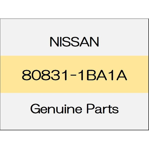 [NEW] JDM NISSAN SKYLINE CROSSOVER J50 Front door weather strip (L) 80831-1BA1A GENUINE OEM