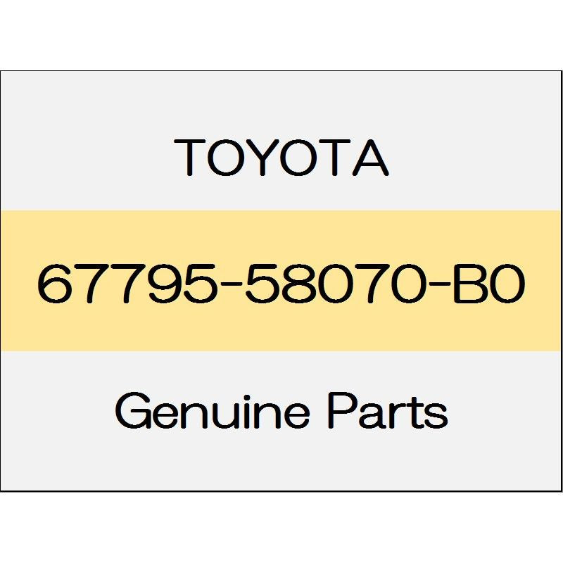 [NEW] JDM TOYOTA ALPHARD H3# Door trim ornament base Front (R) 1801 ~ aero system Executive Lounge S 67795-58070-B0 GENUINE OEM