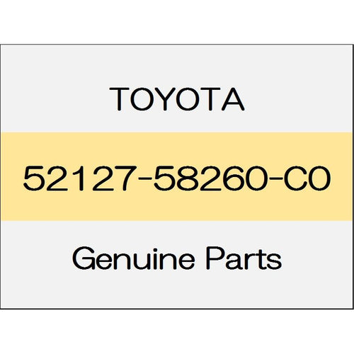 [NEW] JDM TOYOTA ALPHARD H3# Front bumper hole cover (R) colored body color code (202) 52127-58260-C0 GENUINE OEM