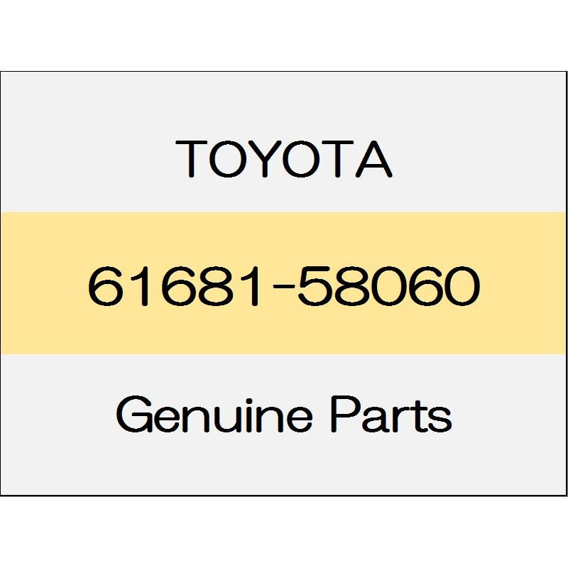 [NEW] JDM TOYOTA ALPHARD H3# The rear wheel opening extensions (R) 61681-58060 GENUINE OEM