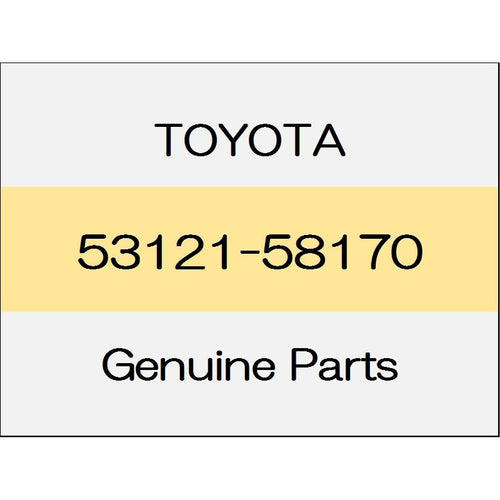 [NEW] JDM TOYOTA ALPHARD H3# Radiator grille finish plate (R) 53121-58170 GENUINE OEM