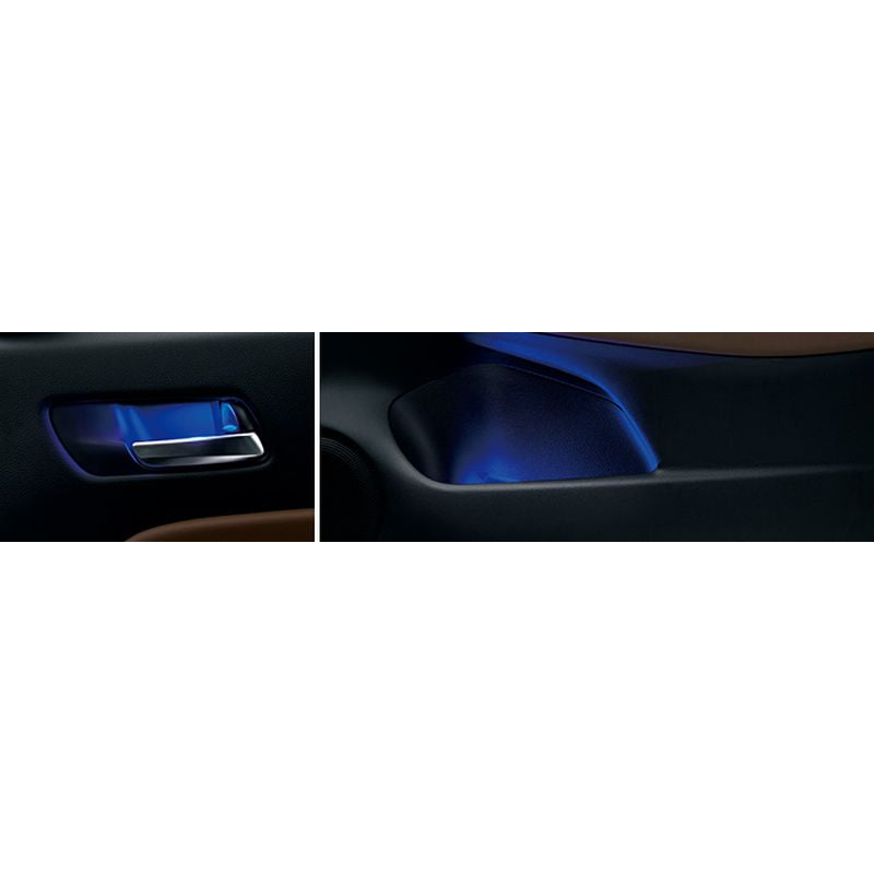 [NEW] JDM Honda Fit GR/GS Inner Door Handle Door Pocket Illumination Blue OEM