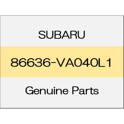 [NEW] JDM SUBARU LEVORG VM Lamp washer nozzle cover Assy (R) body color code (P9Y) 86636-VA040L1 GENUINE OEM