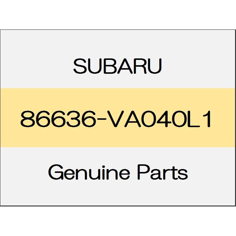 [NEW] JDM SUBARU LEVORG VM Lamp washer nozzle cover Assy (R) body color code (P9Y) 86636-VA040L1 GENUINE OEM