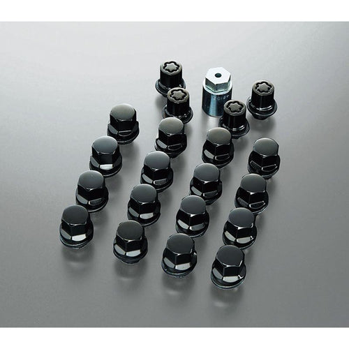 [NEW] JDM Mitsubishi ECLIPSE CROSS GK1W/GL3W Black Wheel Lock Nut & Lug Nut OEM