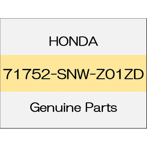 [NEW] JDM HONDA CIVIC TYPE R FD2 Trunk lid side spoiler (L) body color code (NH704M) 71752-SNW-Z01ZD GENUINE OEM