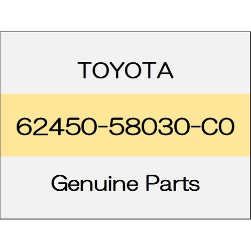 [NEW] JDM TOYOTA ALPHARD H3# The roof side rail garnish rear (R) trim code (21) 7-passenger 1607 to 1801 black 62450-58030-C0 GENUINE OEM