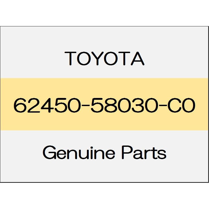 [NEW] JDM TOYOTA ALPHARD H3# The roof side rail garnish rear (R) trim code (21) 7-passenger 1607 to 1801 black 62450-58030-C0 GENUINE OEM