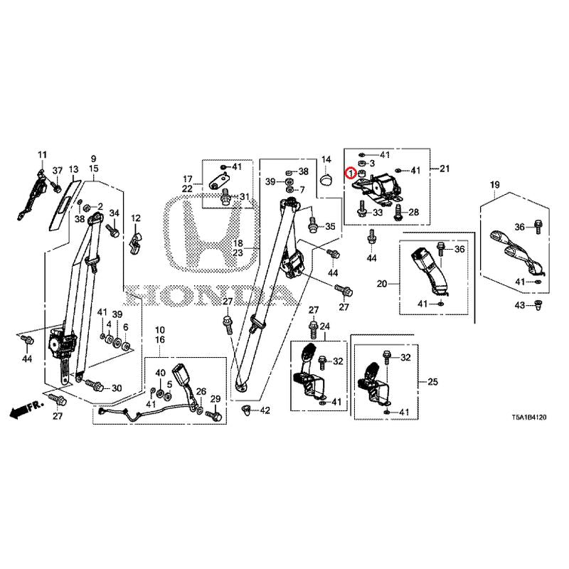 [NEW] JDM HONDA FIT GK5 2014 Seat Belt GENUINE OEM
