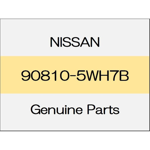 [NEW] JDM NISSAN NOTE E12 Back door finisher Assy Around View Monitor with the body color code (NAB) 90810-5WH7B GENUINE OEM