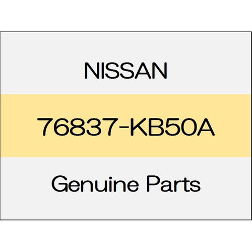 [NEW] JDM NISSAN GT-R R35 The front pillar finisher (L) body color code (GAG) 76837-KB50A GENUINE OEM