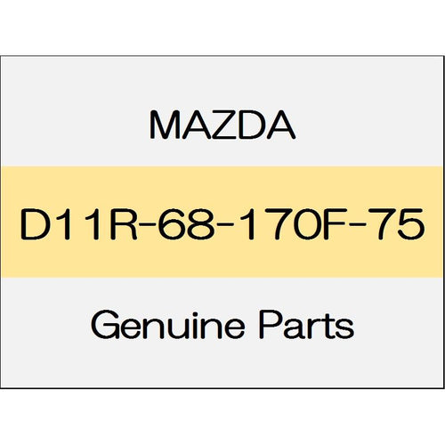[NEW] JDM MAZDA DEMIO DJ A pillar trim (L) XD Touring D11R-68-170F-75 GENUINE OEM