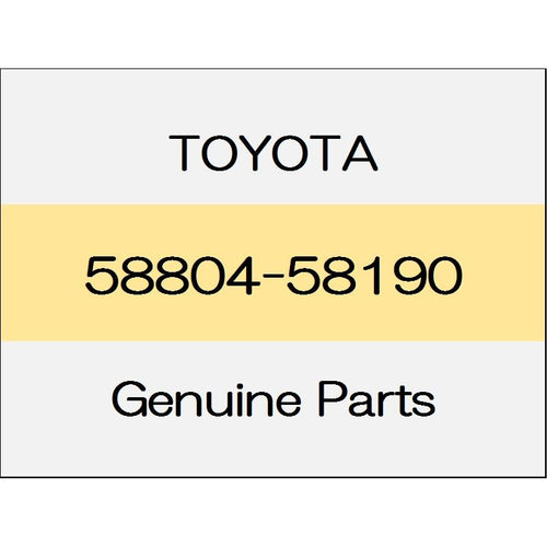 [NEW] JDM TOYOTA ALPHARD H3# Console panel upper sub-Assy ~ 1801 aero system 58804-58190 GENUINE OEM