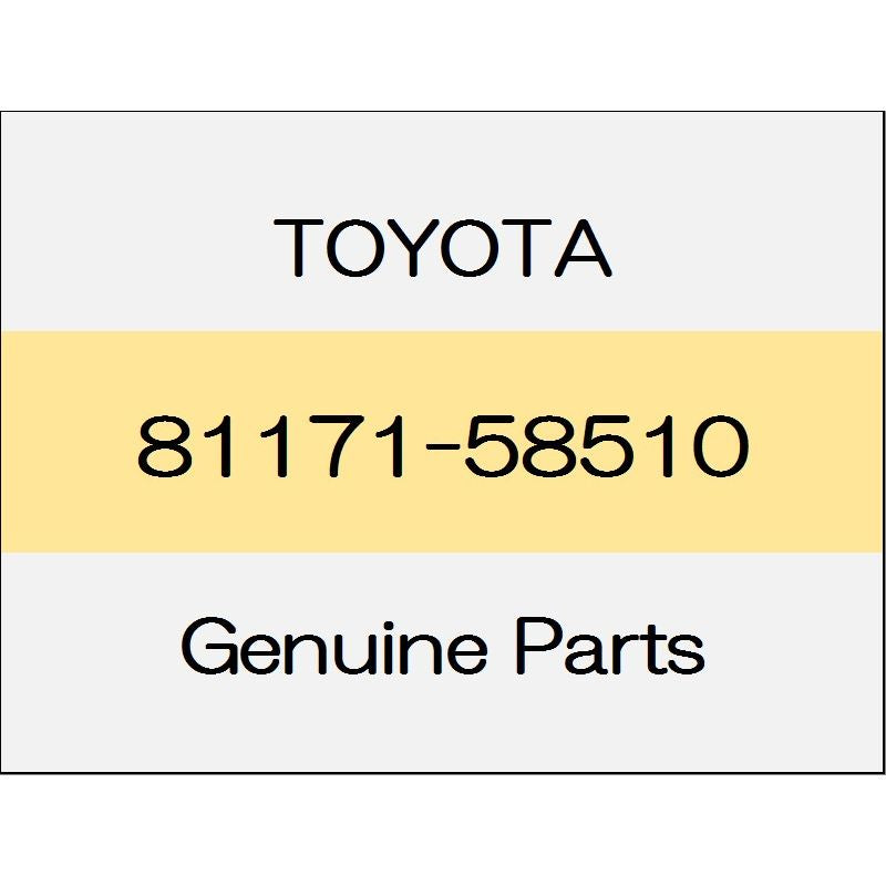 [NEW] JDM TOYOTA ALPHARD H3# Head lamp lens (L) with Aero-based LED cornering lamps 81171-58510 GENUINE OEM