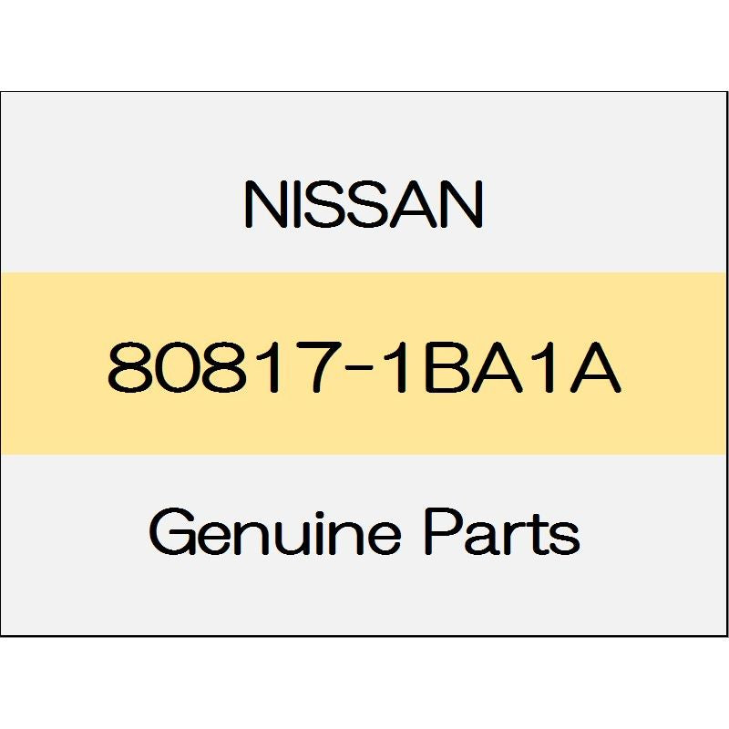 [NEW] JDM NISSAN SKYLINE CROSSOVER J50 Front door sash tape (L) 80817-1BA1A GENUINE OEM