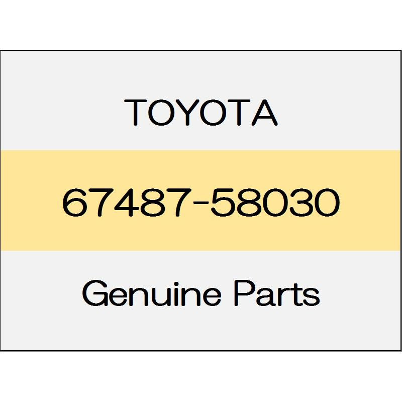 [NEW] JDM TOYOTA ALPHARD H3# Riad Aliya guide bracket garnish (R) ~ 1801 67487-58030 GENUINE OEM