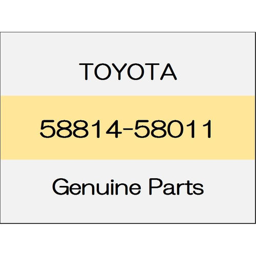 [NEW] JDM TOYOTA ALPHARD H3# Console upper panel power seat switch-based No.1 sheet with a heater 1801 to 58814-58011 GENUINE OEM